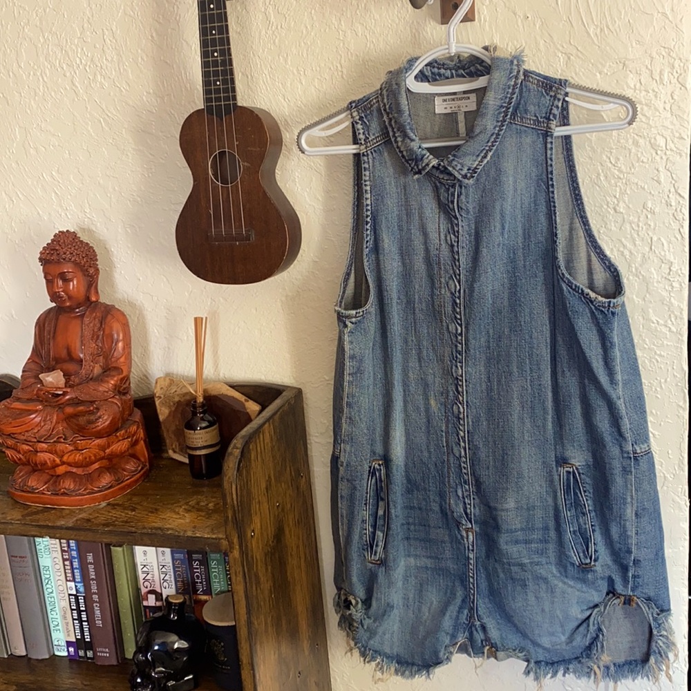 Denim One x Teaspoon Romper - size M -